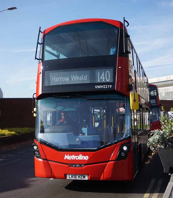 Metroline Volvo B5LH Wright VWH2219